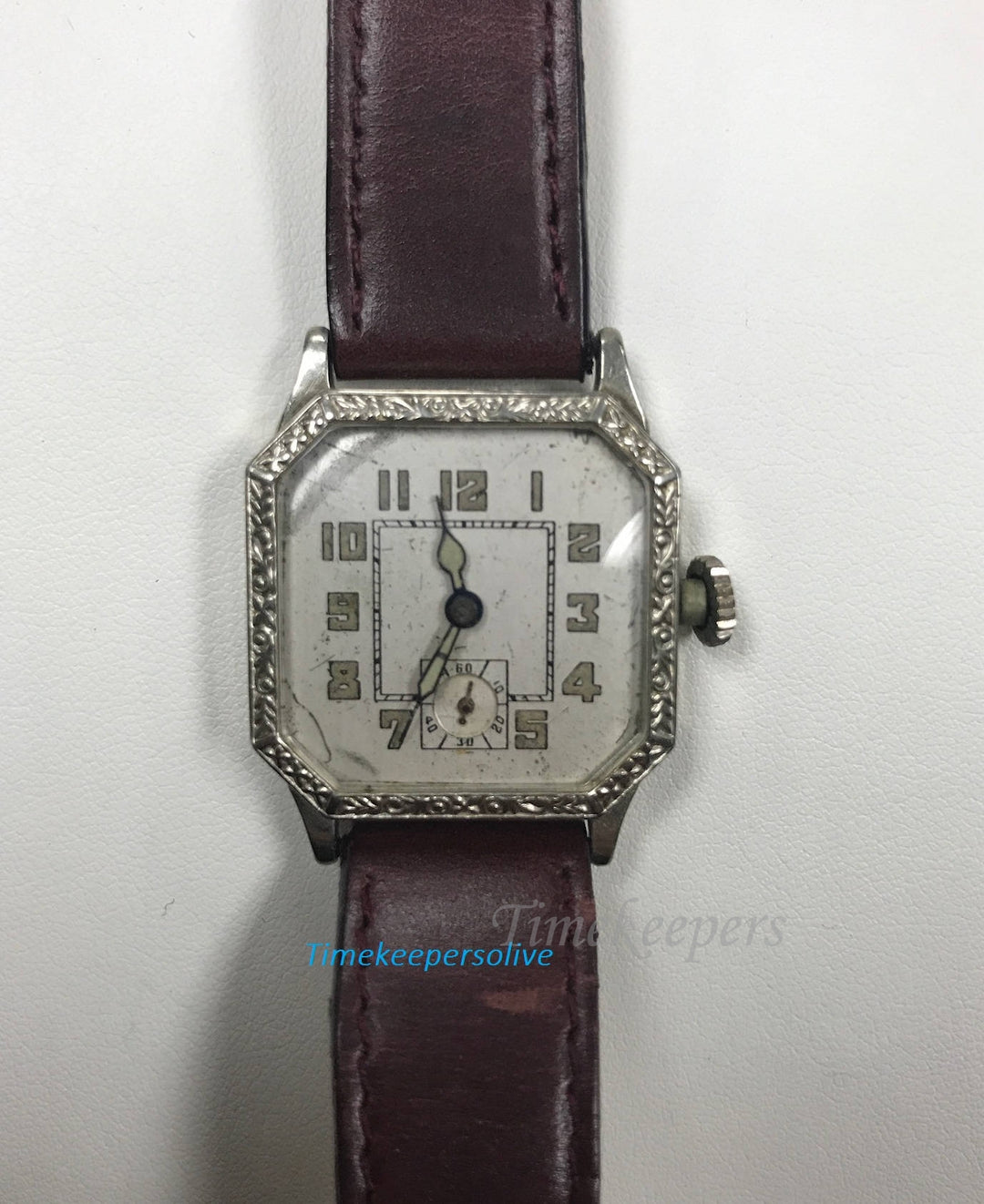 a215 Vintage Original Swiss 14K Gold Filled 15J 10 1/2 Mechanical Wrist Watch
