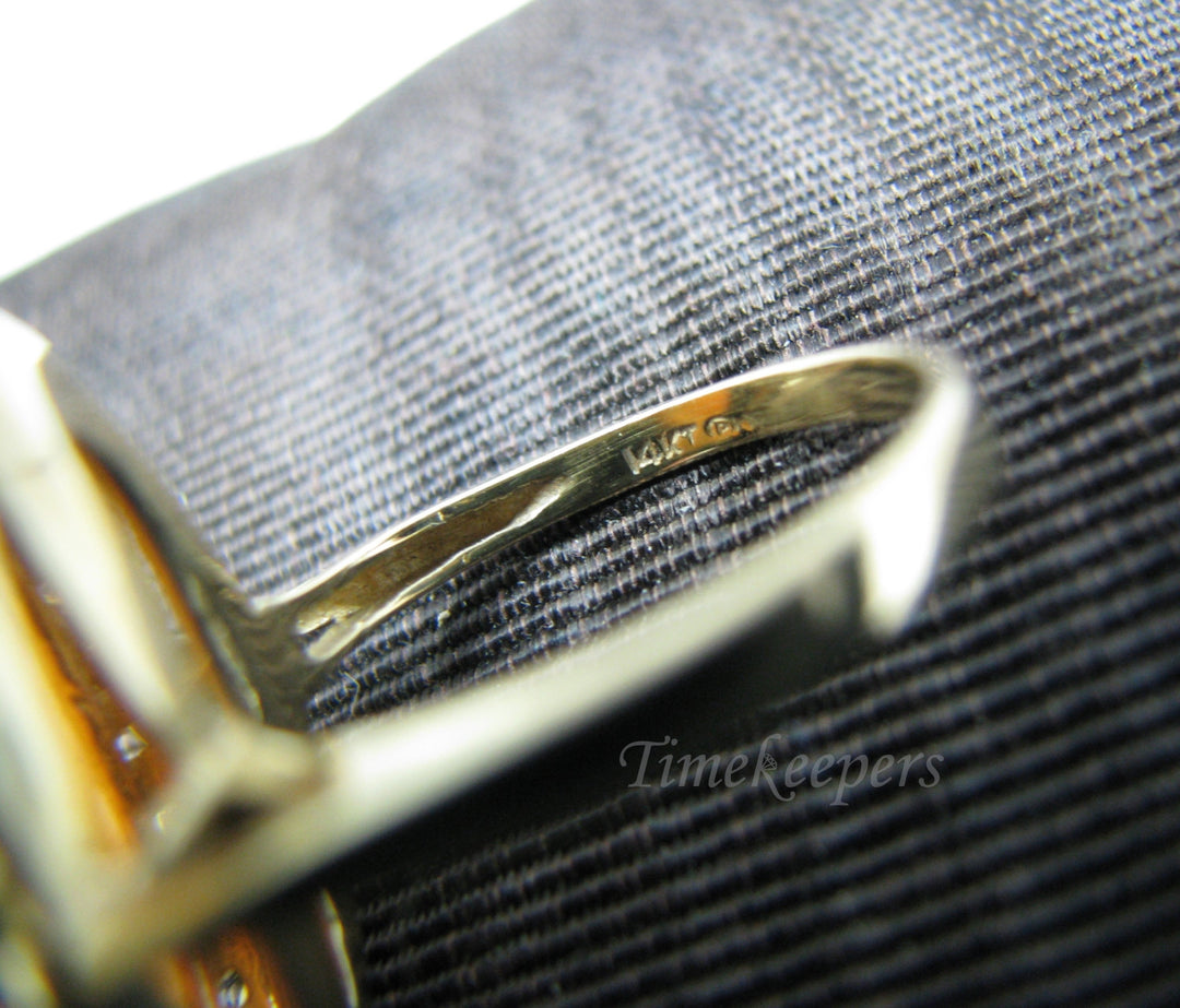 c286 Lovely 14k Yellow Gold Cameo Ring