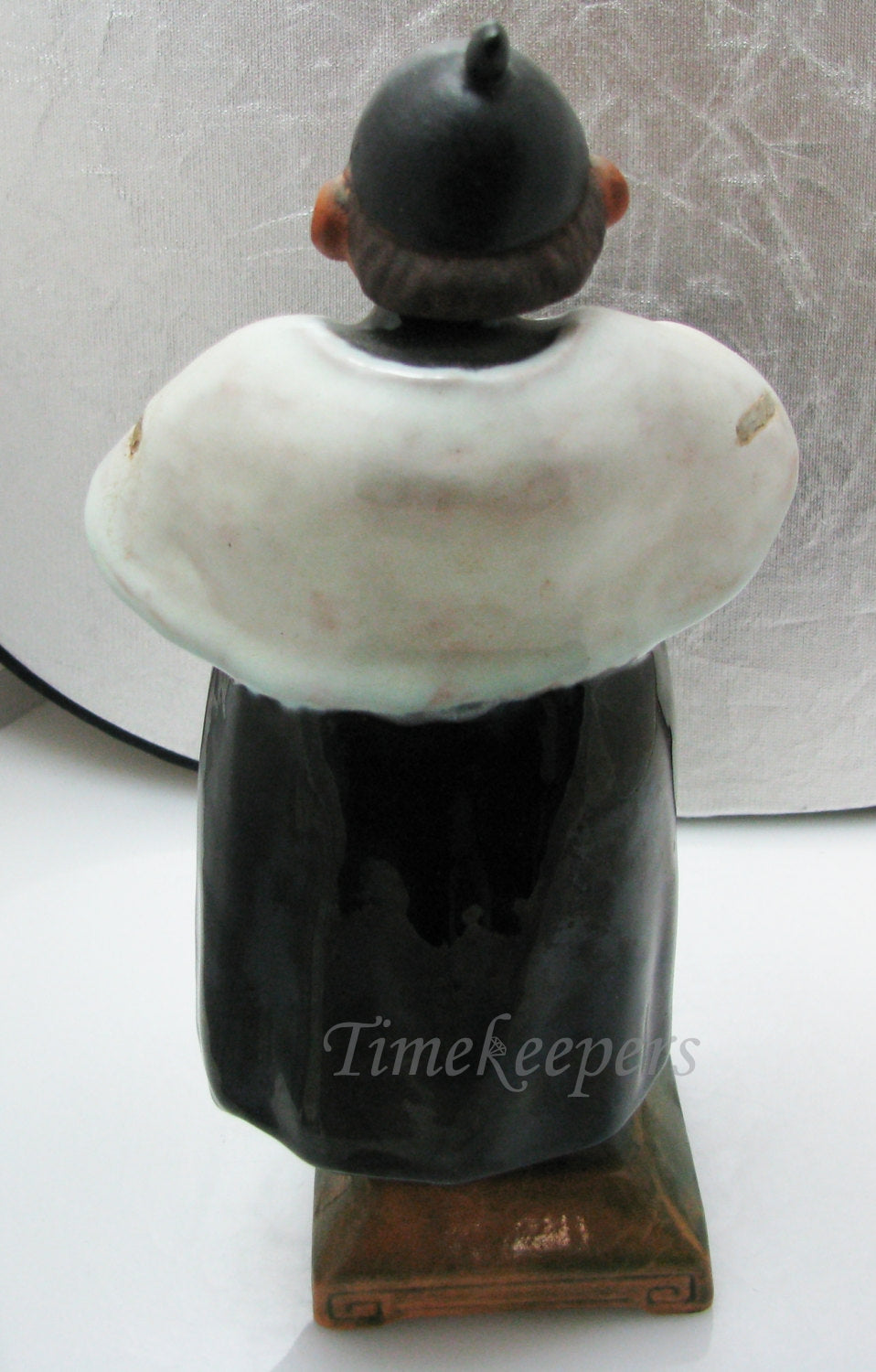 c452 Vintage Portuguese Clay Nodder - Priest-Double Jointed