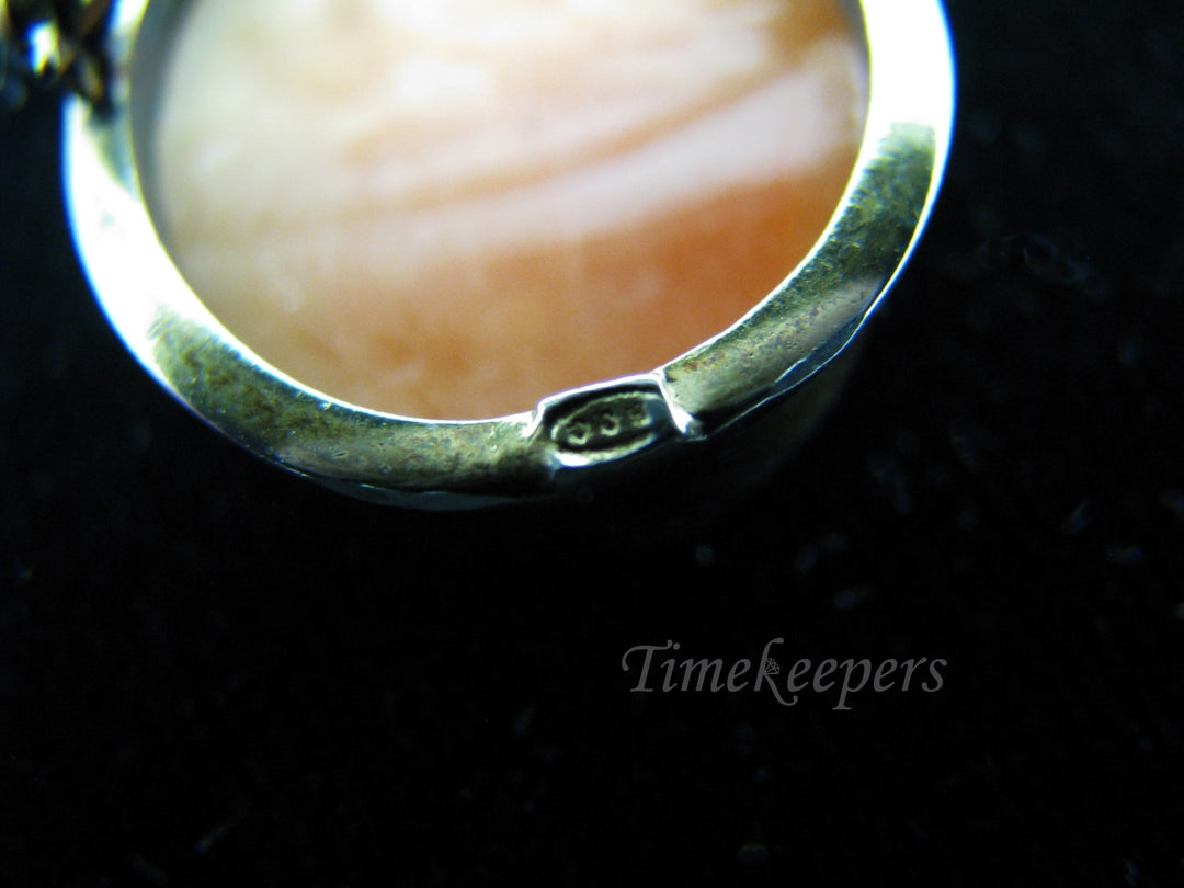 c599 Gorgeous Vintage Convertible Cameo Brooch/ Pendant in a Gold Filled Mounting