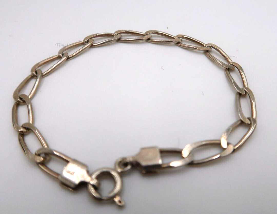 r203 Silver Chain link Bracelet,Silver Bracelet Unisex,925 Bracelet