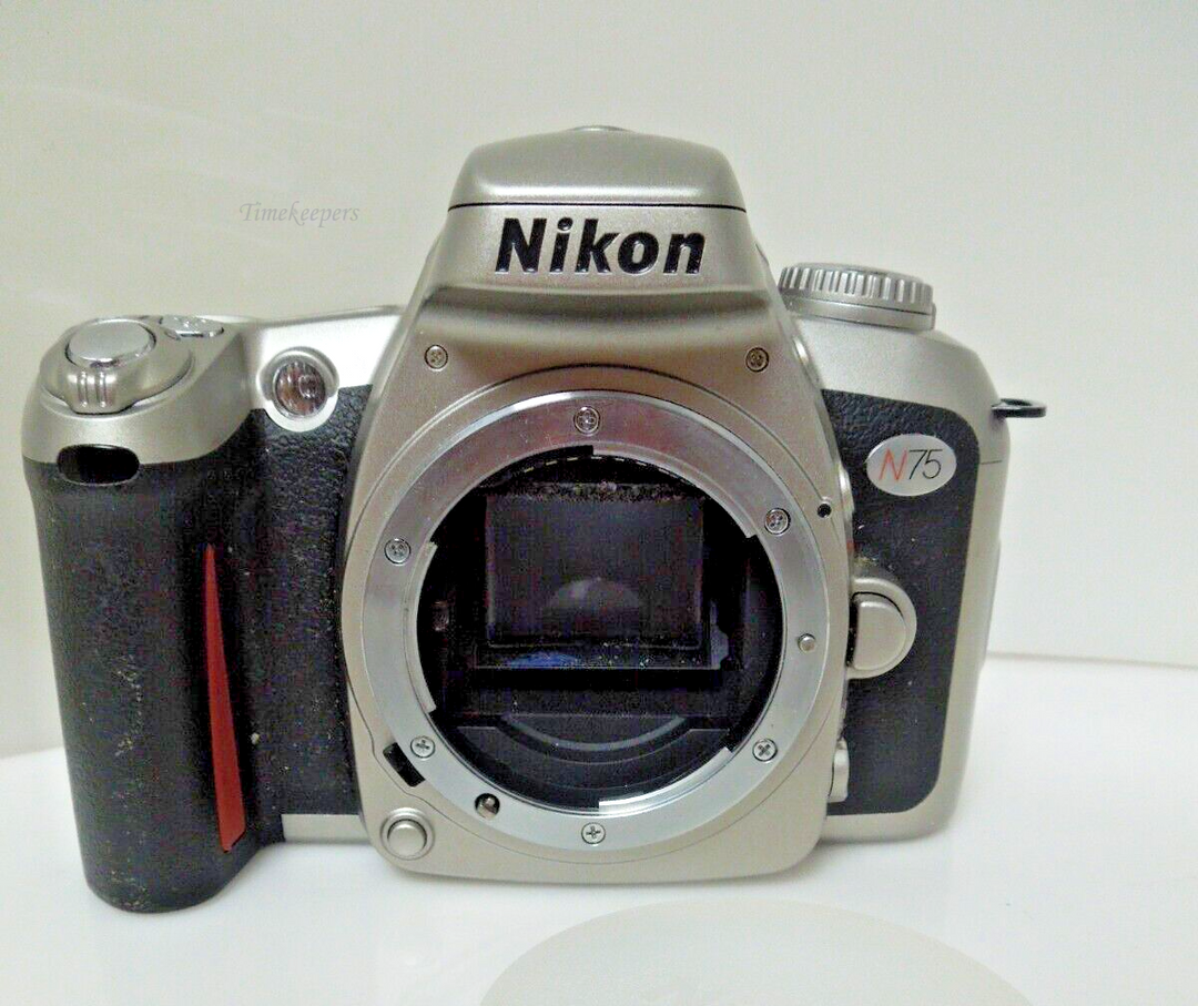 s603 Vintage Nikon Used Nikon N75 CR2x2 Untested  Camera Body