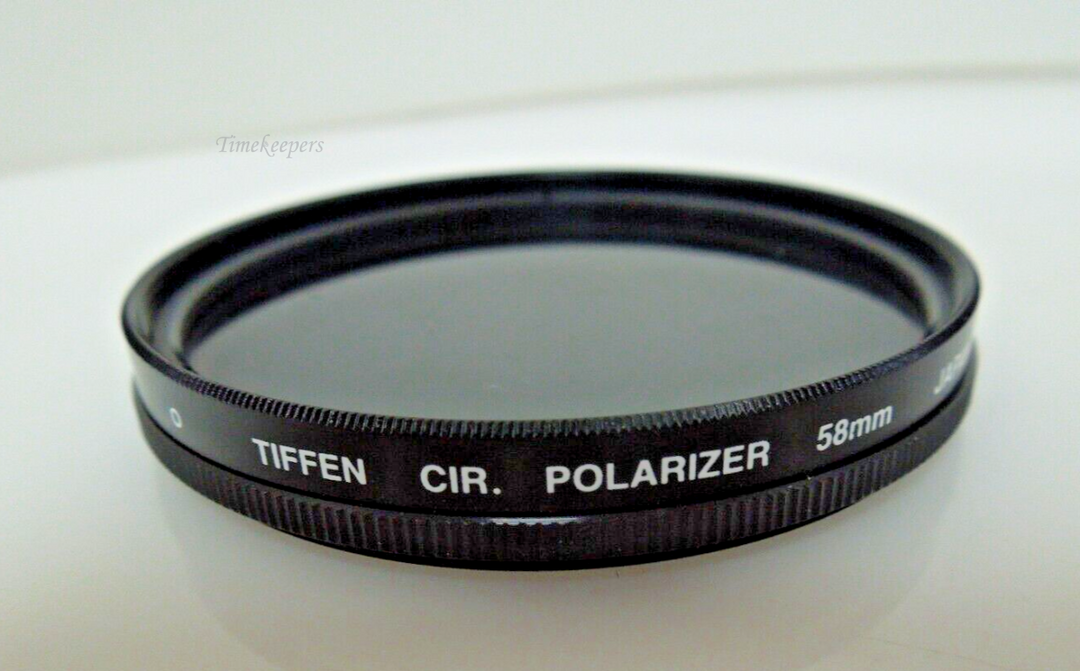 s605 Tiffen Circular Polarizer Filter 58mm and 58mm N.D.0.6