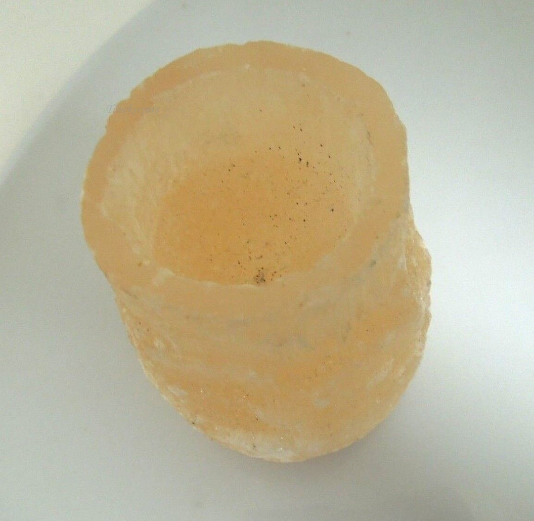 r634 Himalayan Salt Rock Tea Light Candle Holder