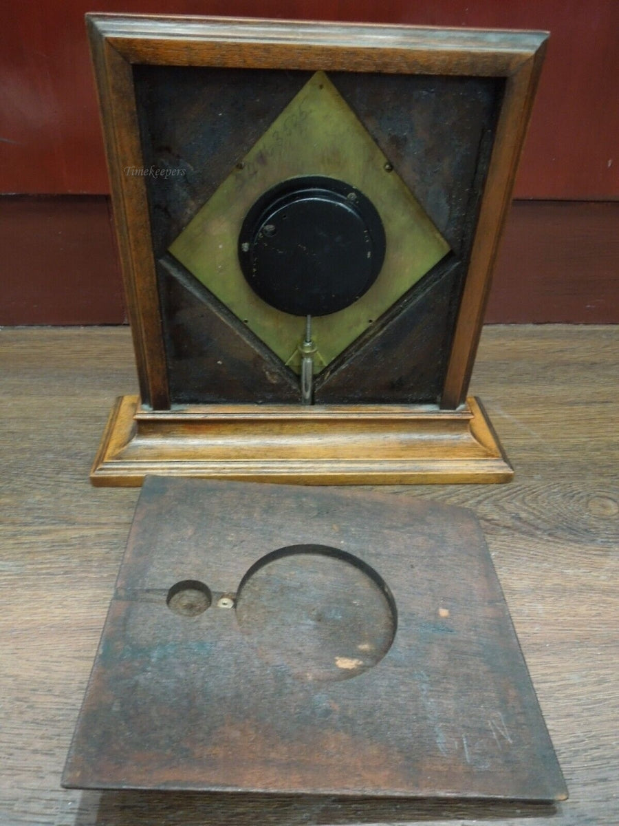 s850 Vintage Rare Black Starr Frost Desk Mantle Mechanical Clock