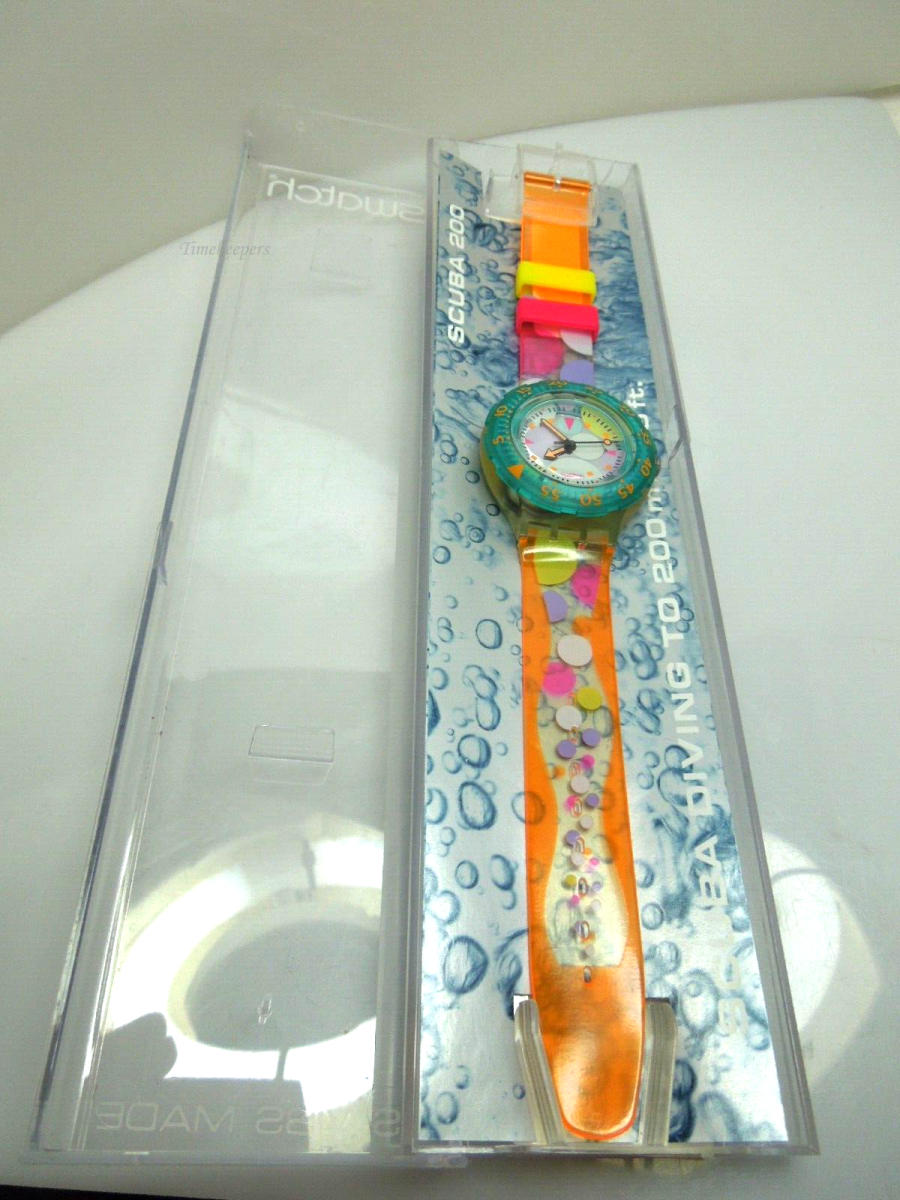 s760 Swatch Scuba Sea Grapes 1992 SDK105 Unisex Watch Vintage