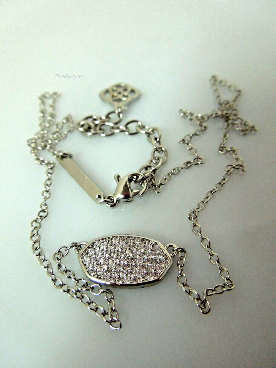 s810 Kendra Scott Grayson Crystal Pendant Necklace, Fashion Jewelry