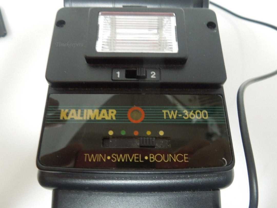 s607 Kalimar TW-3600 Twin Automatic Swivel Zoom Bounce Thyristor Flash