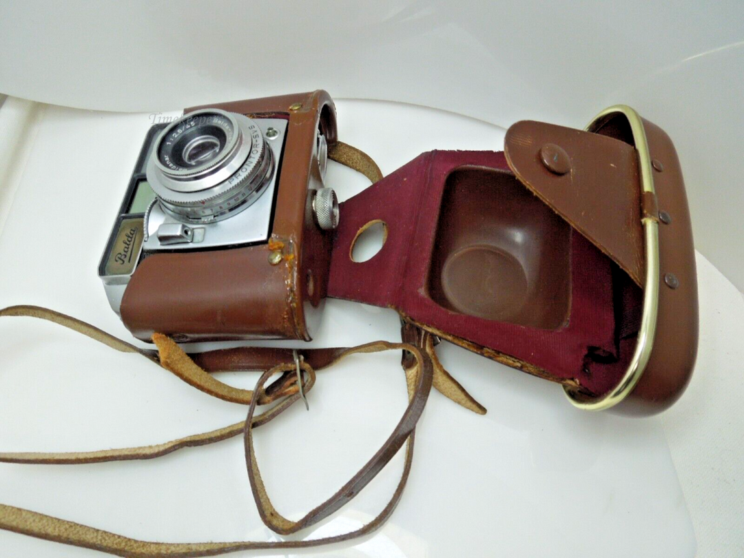 s588 Vintage Balda Balessa Ib 35mm Rangefinder Film Camera F2.8 45mm Lens Prontor-SVS