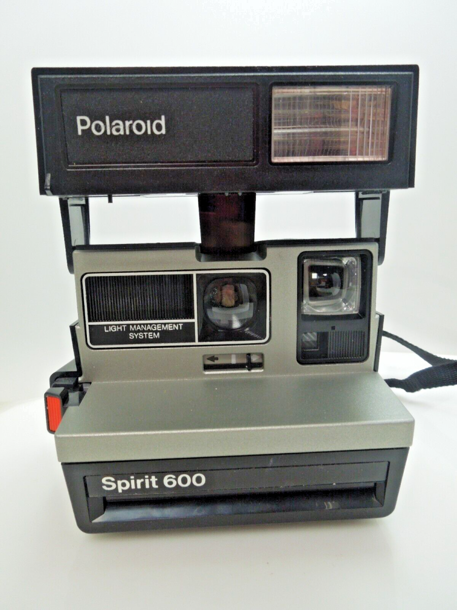s602 Vintage 1980 Polaroid Spirit 600 Film Camera Untested in Original Box  