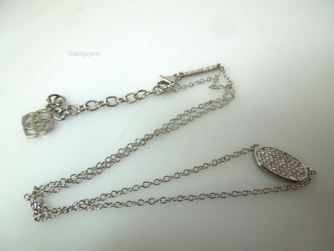 s810 Kendra Scott Grayson Crystal Pendant Necklace, Fashion Jewelry