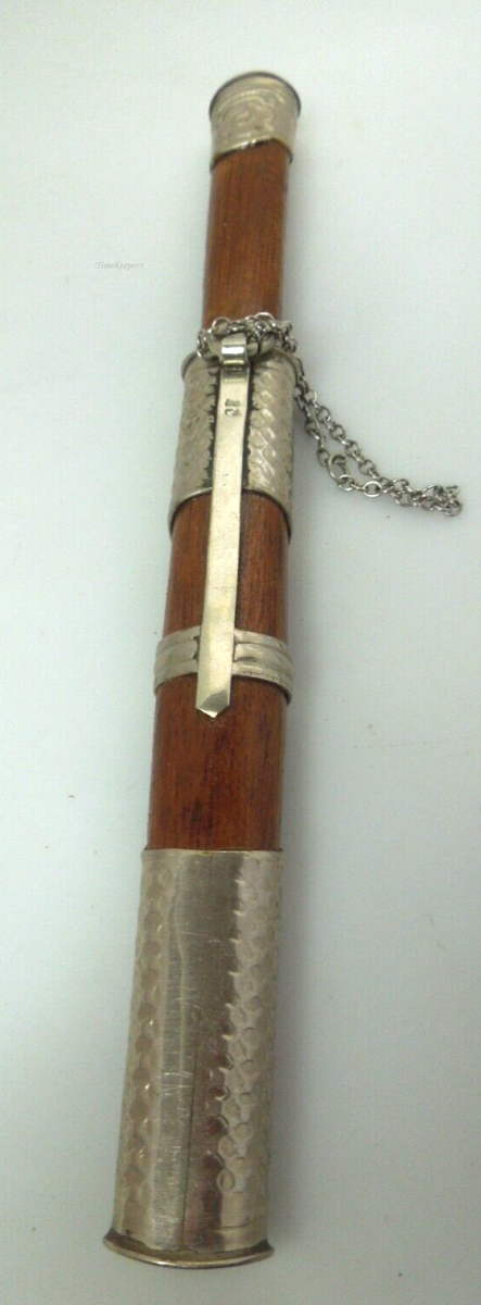 s392 Samurai Sword Letter Opener Mini Knife Keychain Tool Sterling Wood or  Sterling Black Onyx 