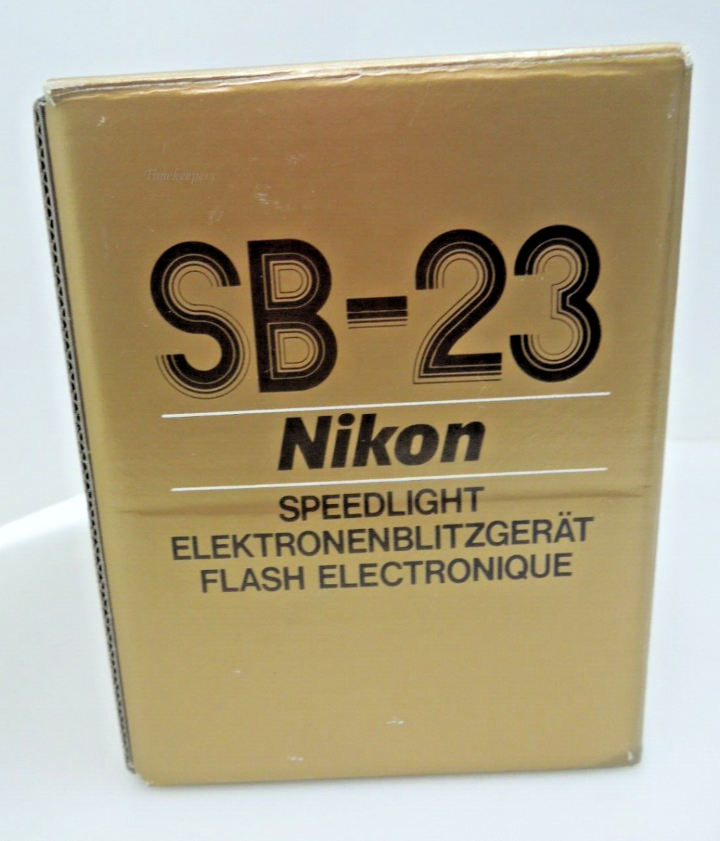 s616 Nikon Speedlight SB-23 Electronenblitzgerat Flash Electronique with Original Box