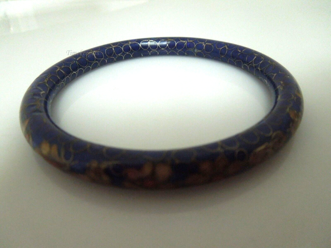 s099 Set of 3 Vintage Cloisonné Bangle Bracelet,Cuff Bracelet
