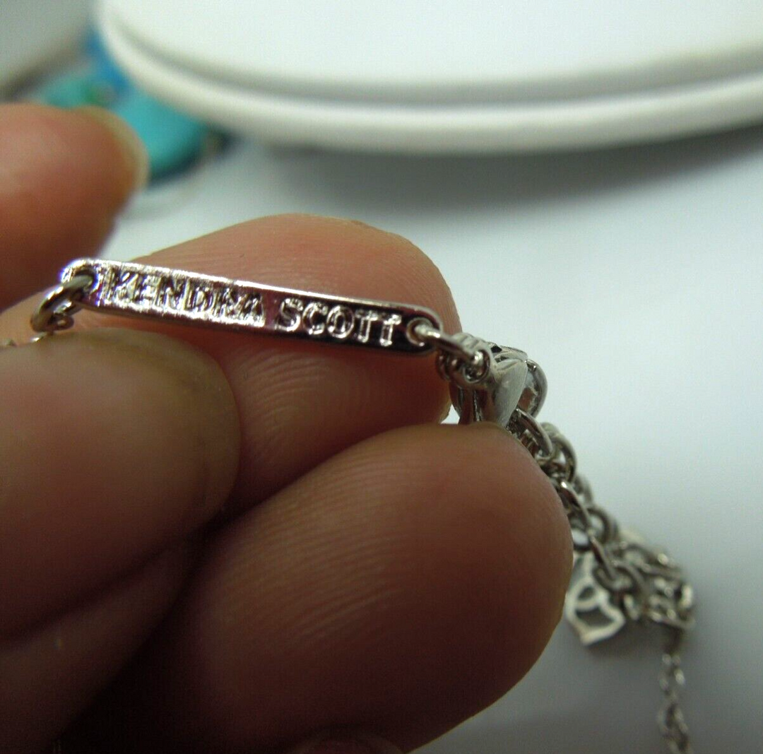 s810 Kendra Scott Grayson Crystal Pendant Necklace, Fashion Jewelry