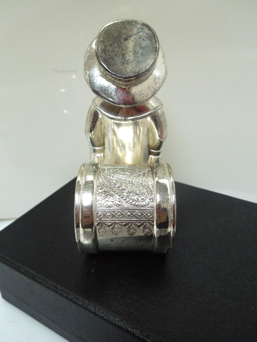 t157 International Silver Collector's Series,no.3 Kate Greenaway Napkin Band by Meriden Britannia Co.Circa 1884