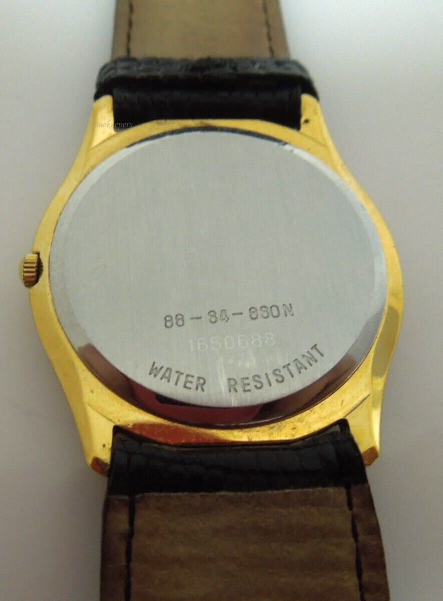 s559 Movado Womens Museum Wrist Watch Black Face & Black Strap 88-64-880N