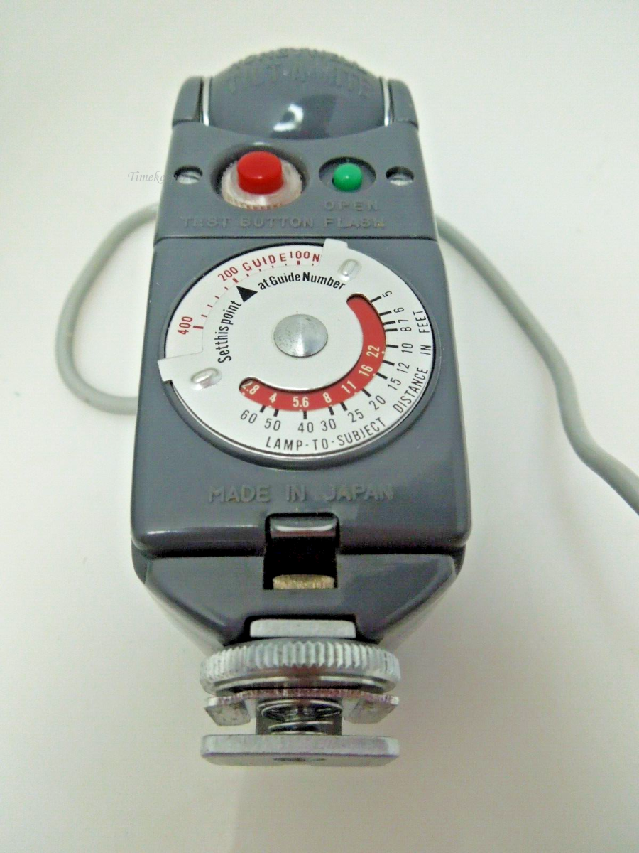 s589 Vintage Camera flash attachment Honeywell tilt a mite with the case