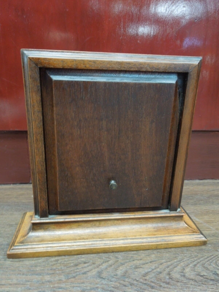 s850 Vintage Rare Black Starr Frost Desk Mantle Mechanical Clock