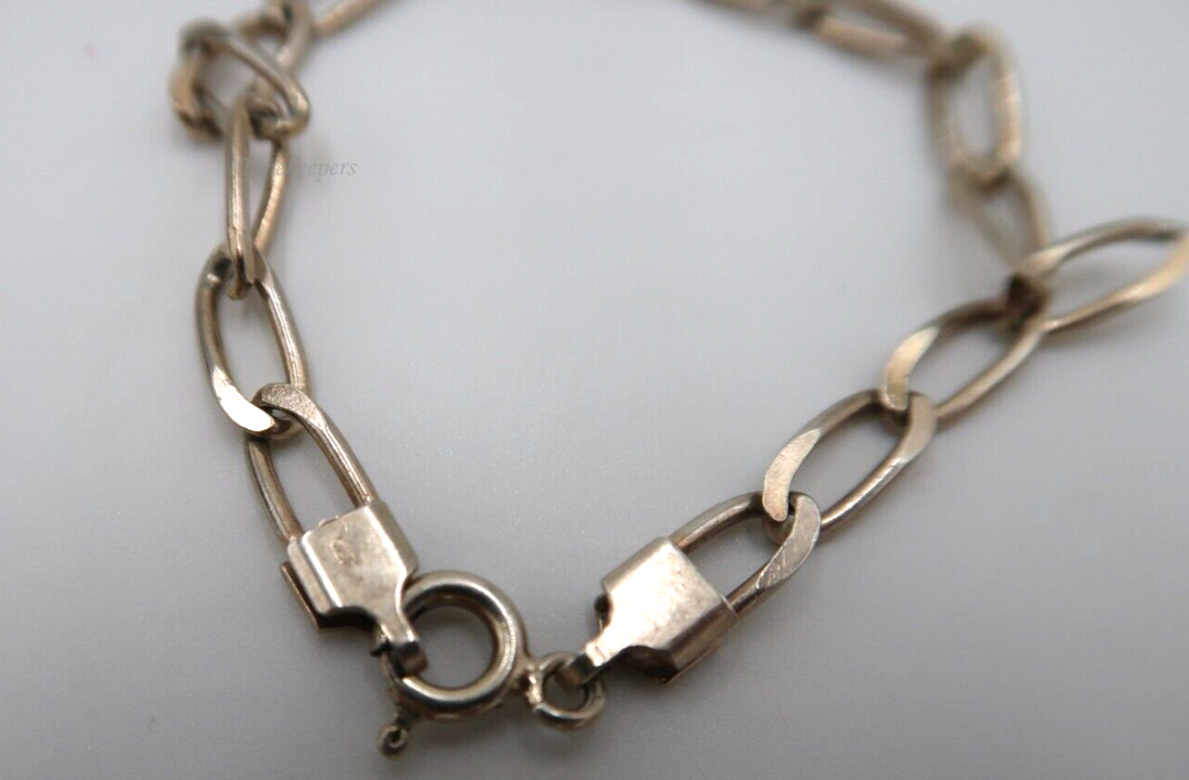 r203 Silver Chain link Bracelet,Silver Bracelet Unisex,925 Bracelet