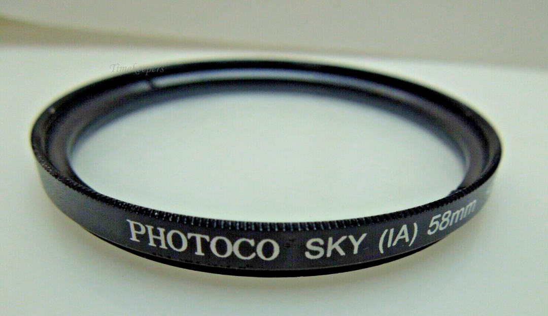 s610 Photoco SKy (1A) 58mm Lens Filter Made in Korea 