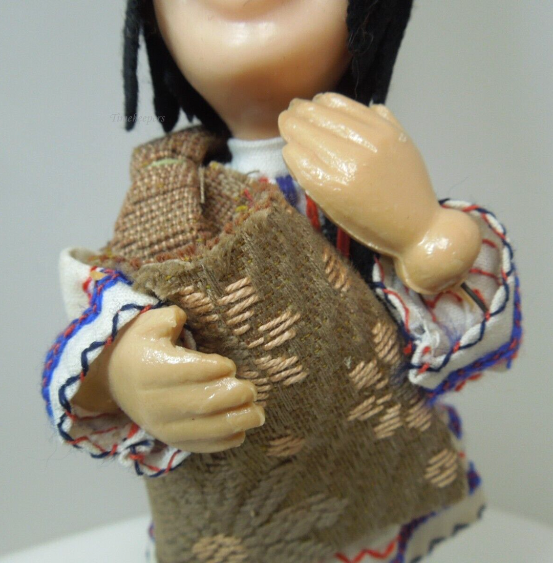 s539 Russian Male Doll Toy With Complete Folk Attire Vintage and Unique