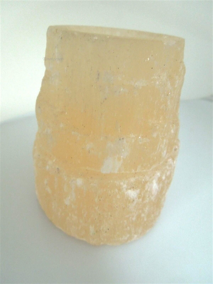 r634 Himalayan Salt Rock Tea Light Candle Holder