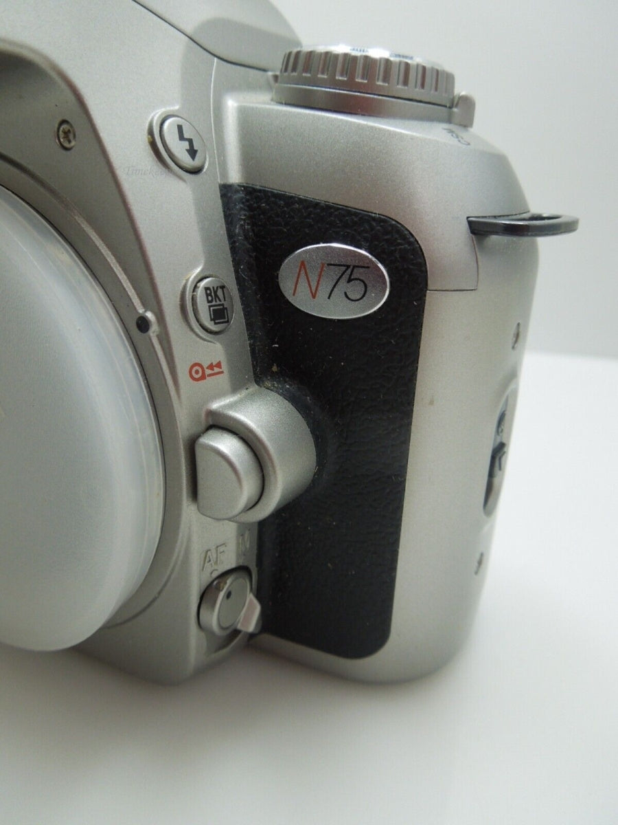s603 Vintage Nikon Used Nikon N75 CR2x2 Untested  Camera Body
