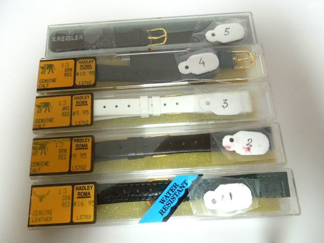 s440 13mm Genuine Calf Genuine Leather Hadley Roma Ladies watch Bands