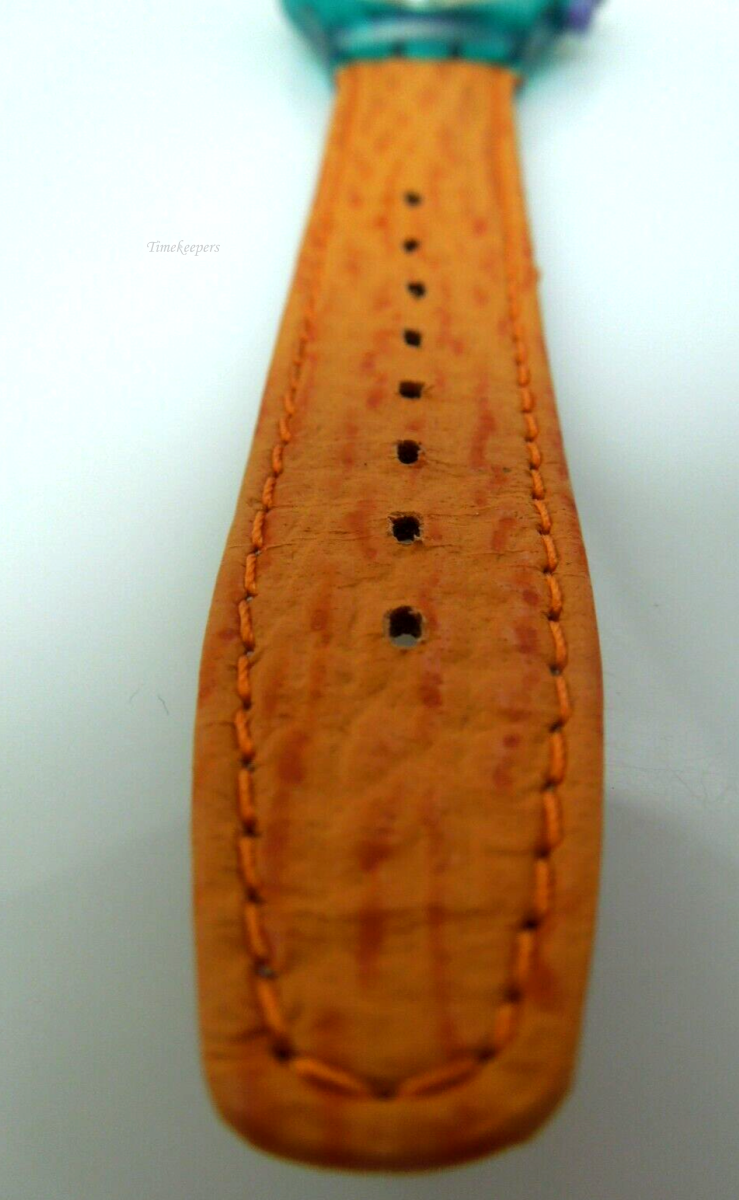 s500 1992 Green & Yellow Rainbow Swiss Made Swatch Chronograph, Swatch Chrono