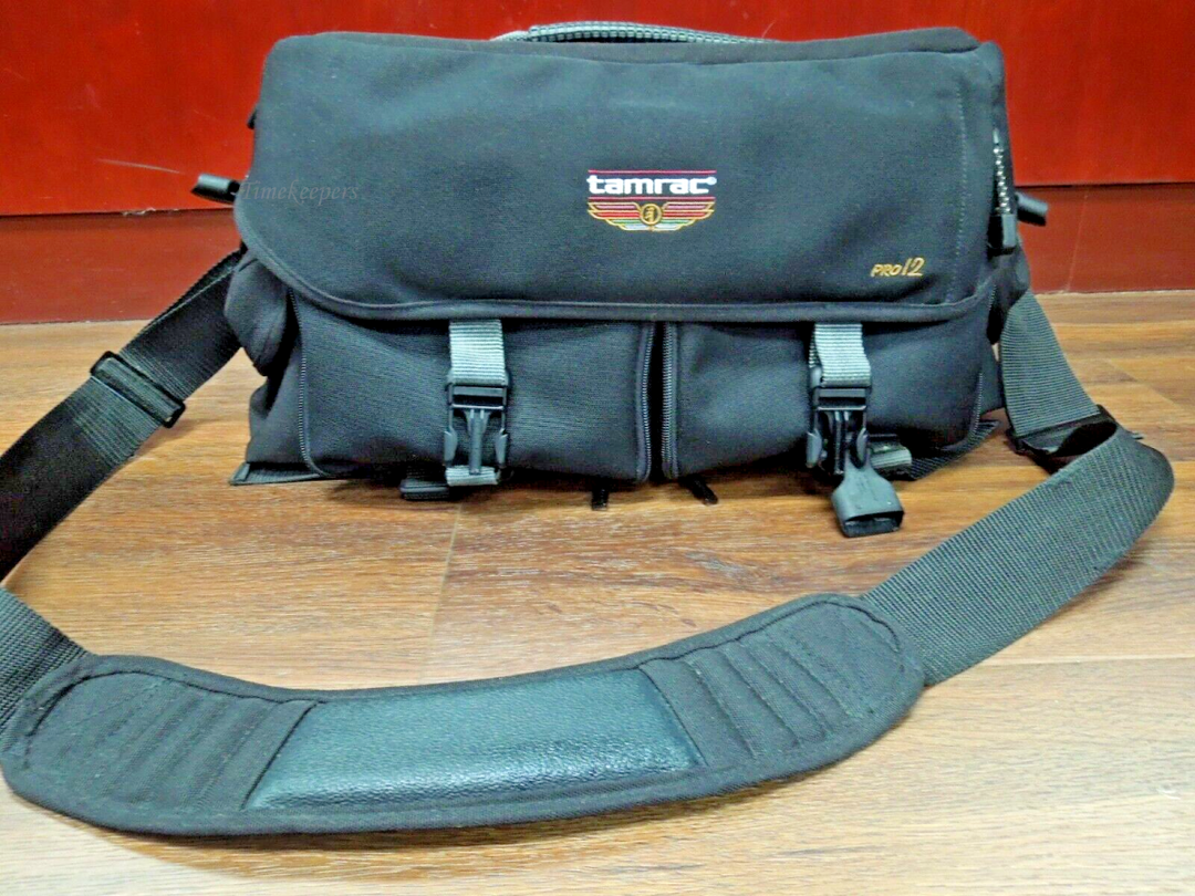 s656 Camera Bag from TAMRAC  Pro 12 "holds two DSLRs with lenses"