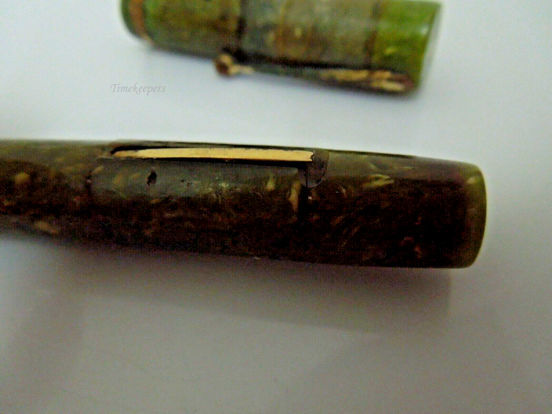 t024 Vintage 14kt Gold NIB Sheaffer Oversized Lifetime Flat Top Fountain Pen