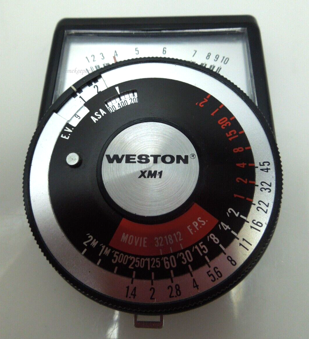 s579 Weston XM1 Exposure Meter Model 540. 1972, Japanese Manufacture with Case