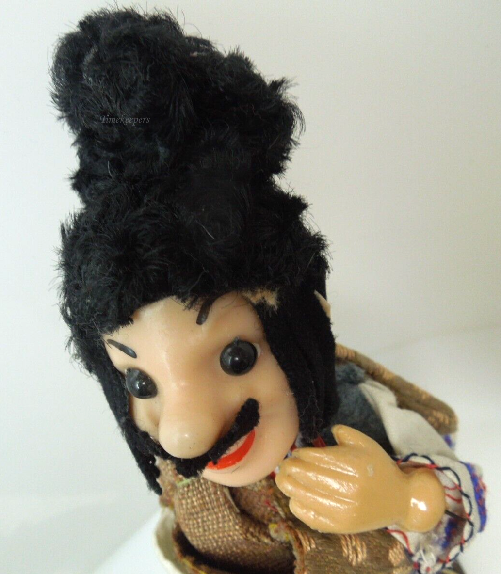 s539 Russian Male Doll Toy With Complete Folk Attire Vintage and Unique