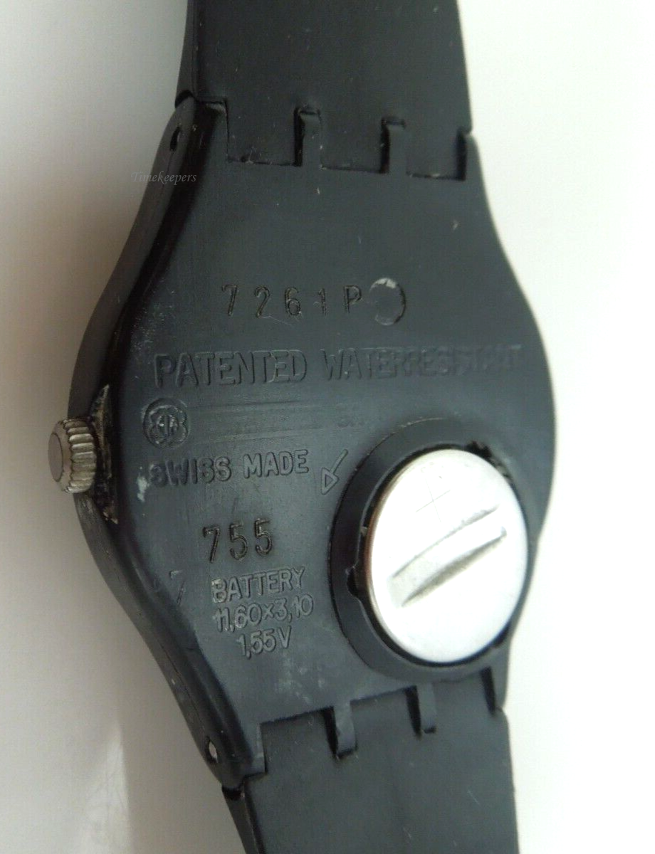 s502 RARE 1987 Swatch GB707 Navigator Vintage