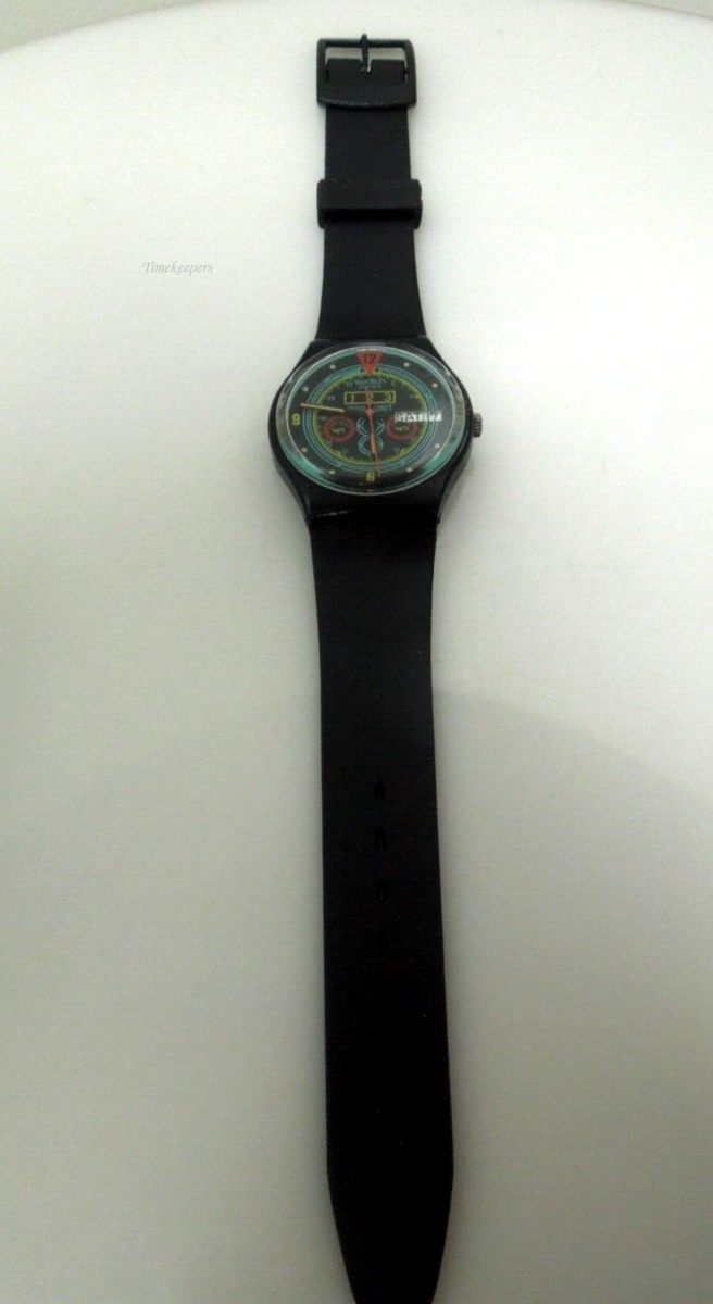 s502 RARE 1987 Swatch GB707 Navigator Vintage