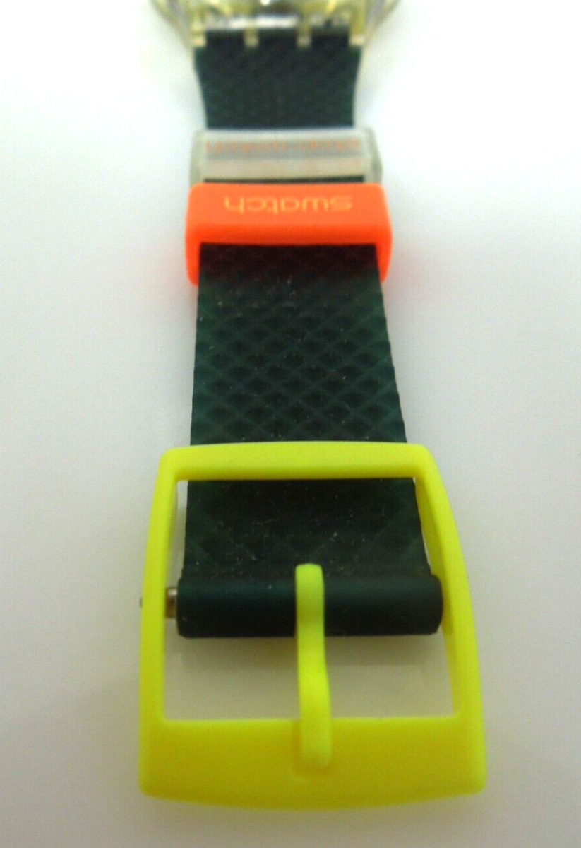 s486 Swatch Original Wrist Stop Watch 1993 Orologio SSK103 New Battery Swiss Made