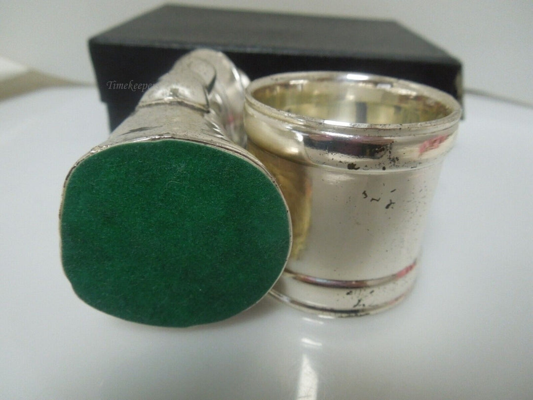 t157 International Silver Collector's Series,no.3 Kate Greenaway Napkin Band by Meriden Britannia Co.Circa 1884