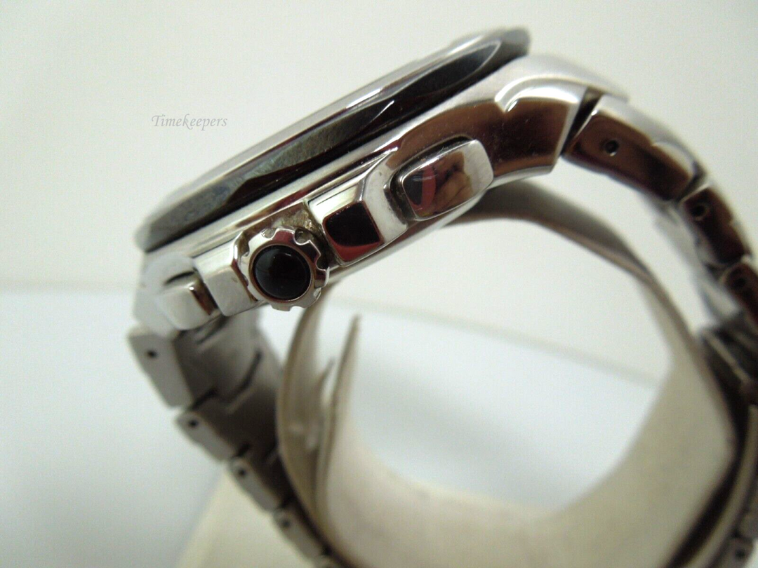 t053 Seiko Men's Stainless Steel Solar Chronograph Coutura Bracelet Watch