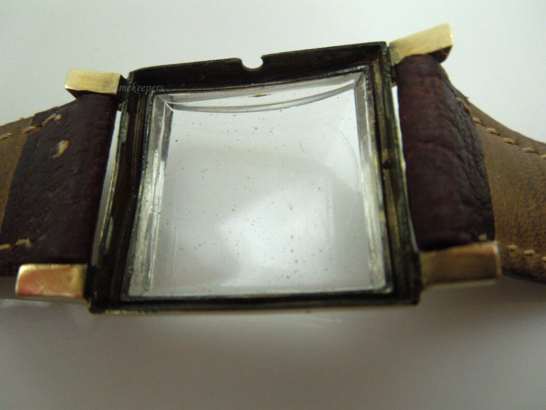 s546 1953 LONGINES Gents Waffle Dial Vintage Dress Watch  