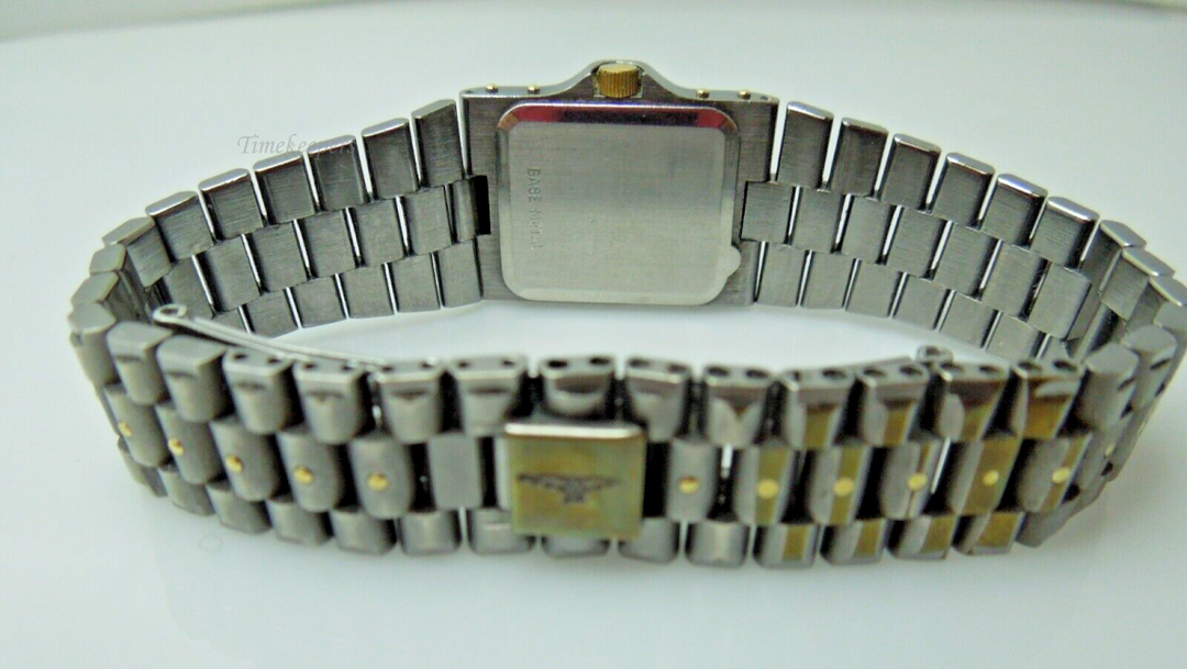 t049 LONGINES Black Dial 18MM Stainless Steel Women's Watch  