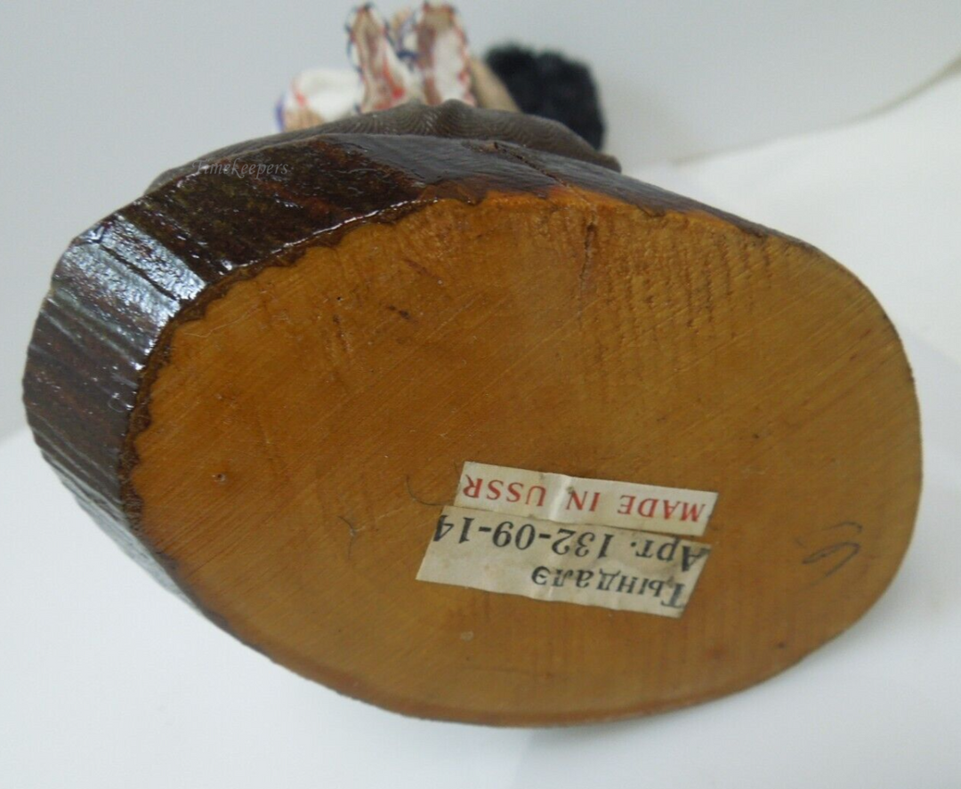 s539 Russian Male Doll Toy With Complete Folk Attire Vintage and Unique