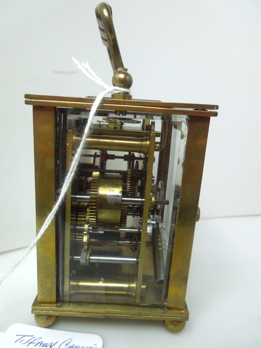s374 Tiffany &amp; Co. Grand Sonnerie Carriage Clock