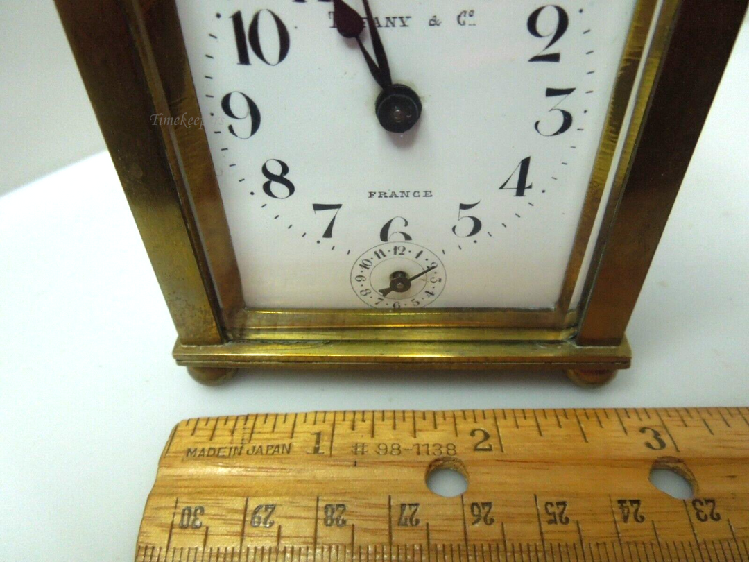s374 Tiffany &amp; Co. Grand Sonnerie Carriage Clock