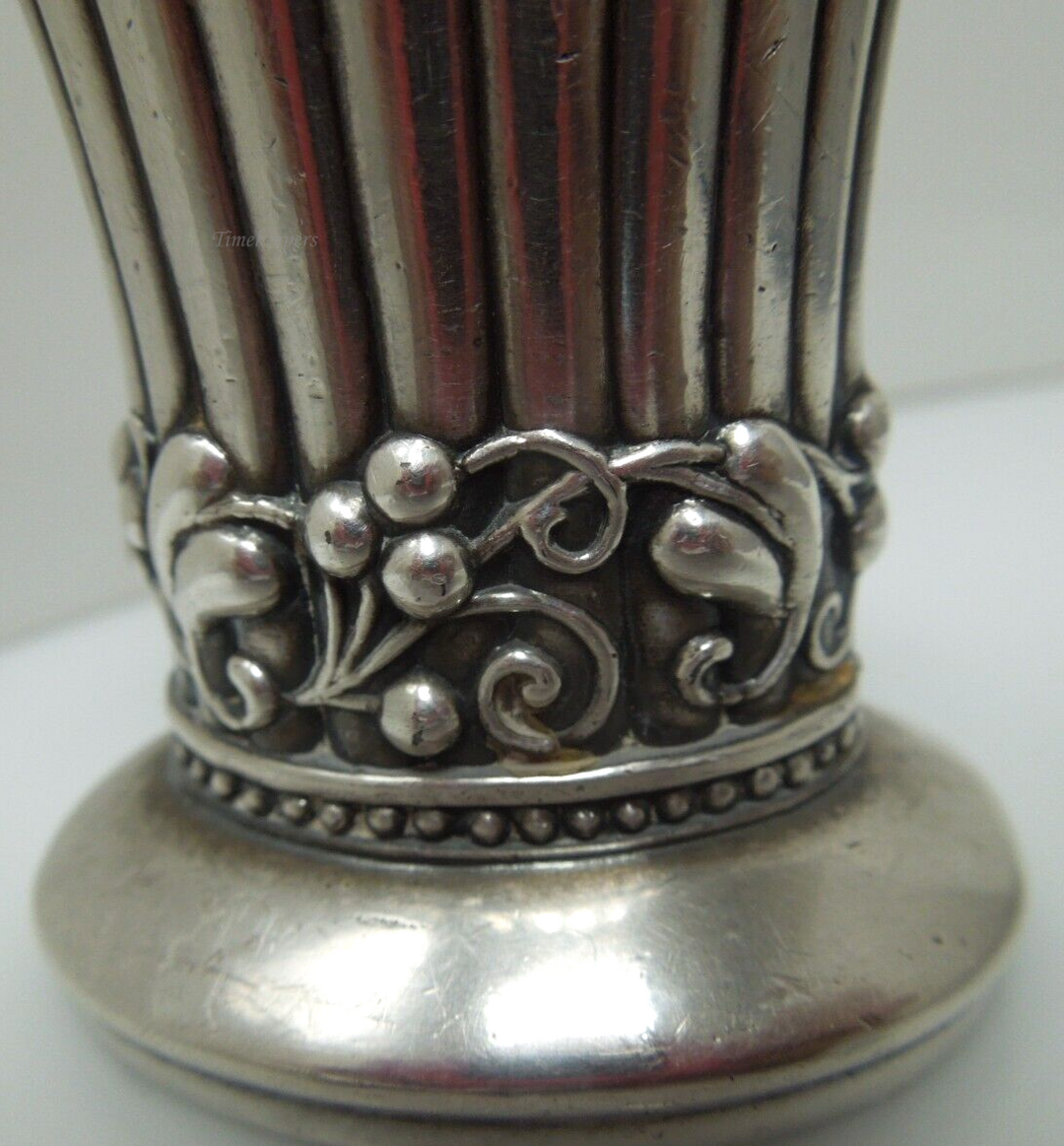 s228 Vintage Antique U.S. Patent Re. NO. 19023 Trade Mark Ronson Table Silver Lighters