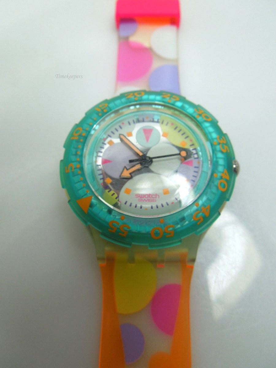 s760 Swatch Scuba Sea Grapes 1992 SDK105 Unisex Watch Vintage