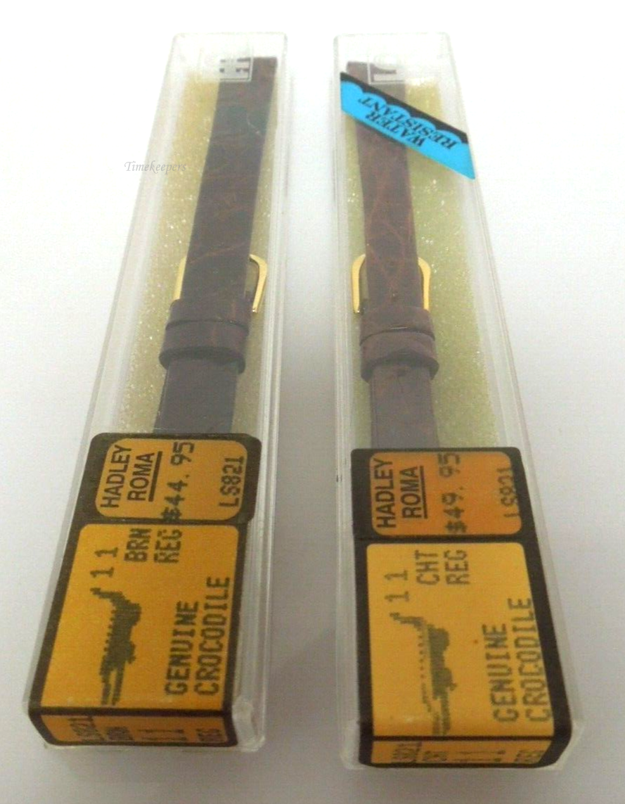 s451 (11mm) Hadley Roma Genuine Crocodile Ladies watch Bands