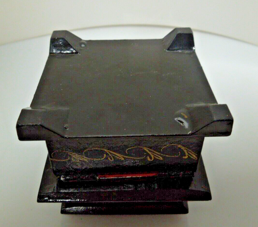 s995 Russian Box, Trinket Box, Lacquered Box, Vintage Boxes, Russian Art, Trinket Boxes, Russian Boxes, Wooden Boxes, Jewelry Boxes,