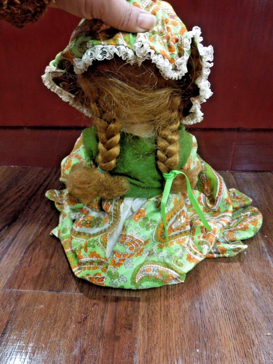 s700 Vintage Impco Hard Plastic Doll with original Dress