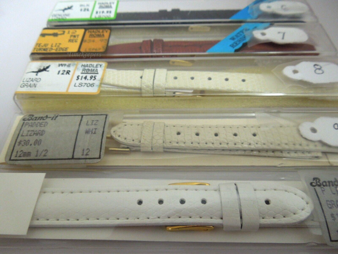 s442(12mm) Genuine Lizard Hadley Roma Ladies Watch Bands